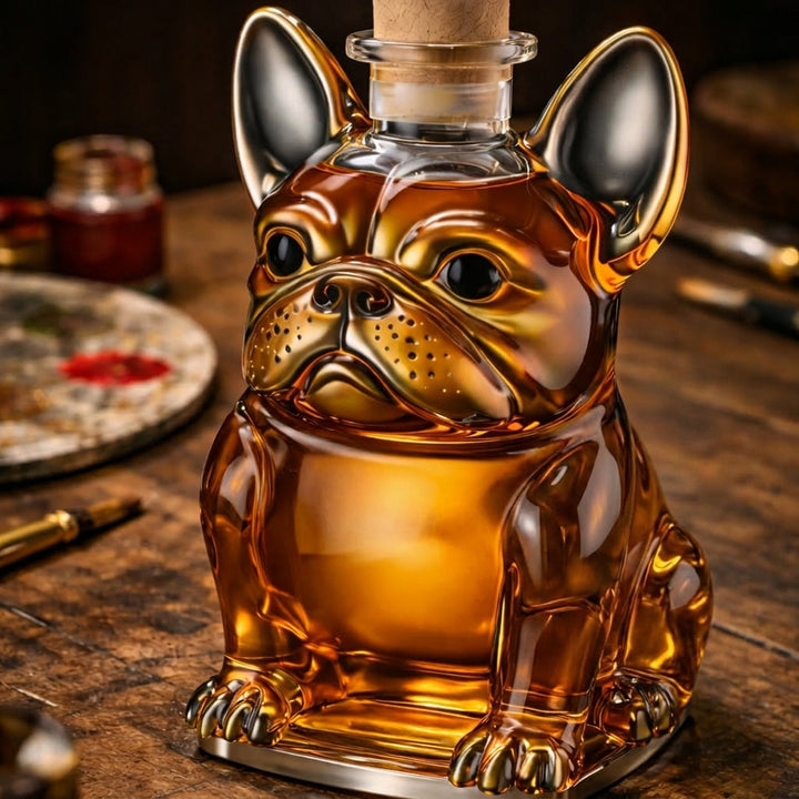 Karafka do Whisky – Edycja Francuskiego Buldoga