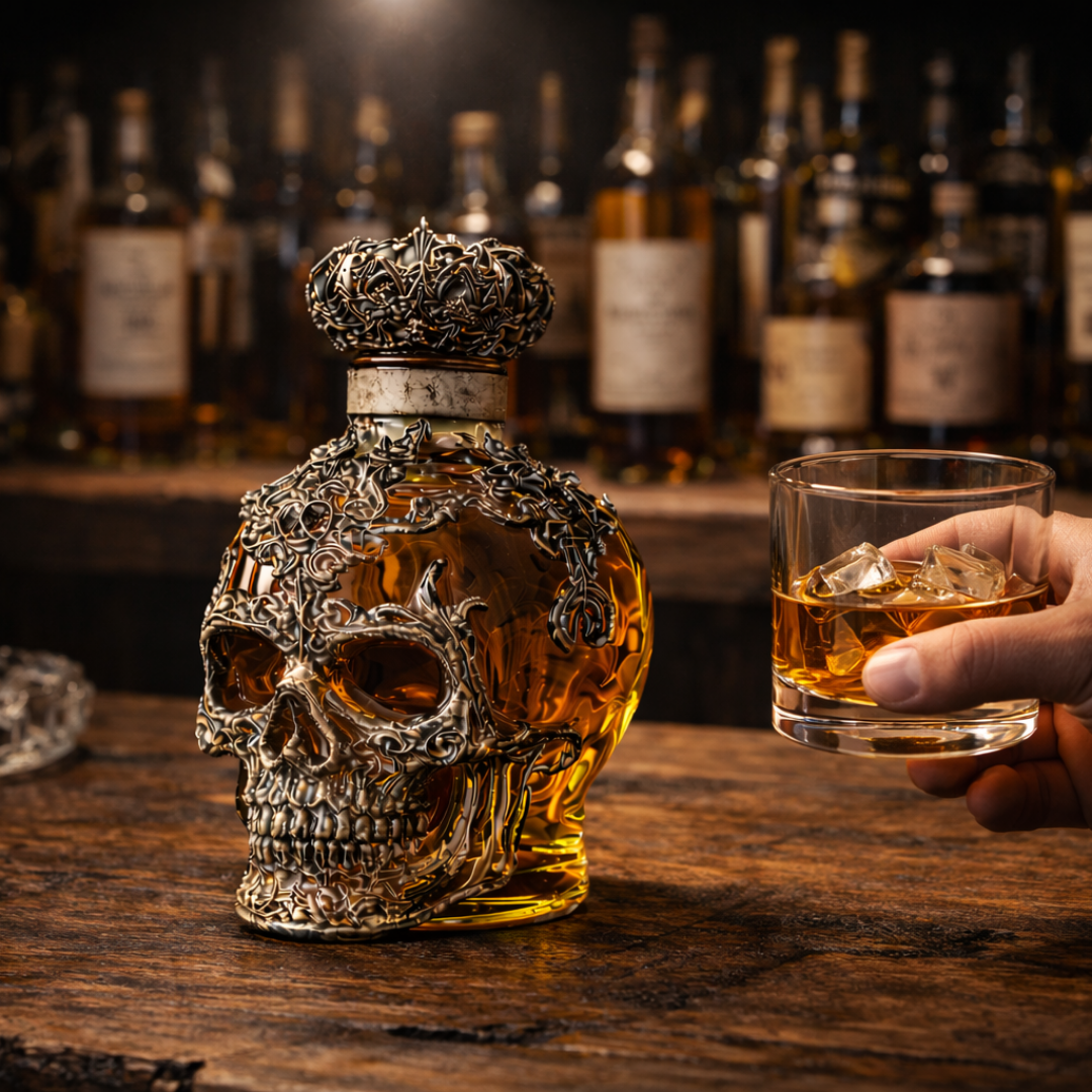 Czaszkowa Karafka do Whisky - Edycja Limitowana