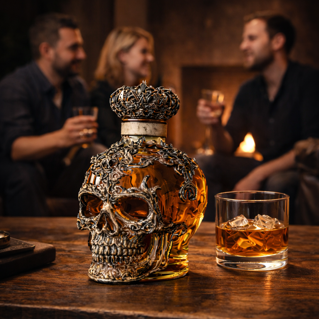 Czaszkowa Karafka do Whisky - Edycja Limitowana