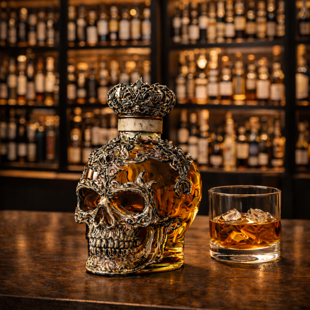 Czaszkowa Karafka do Whisky - Edycja Limitowana