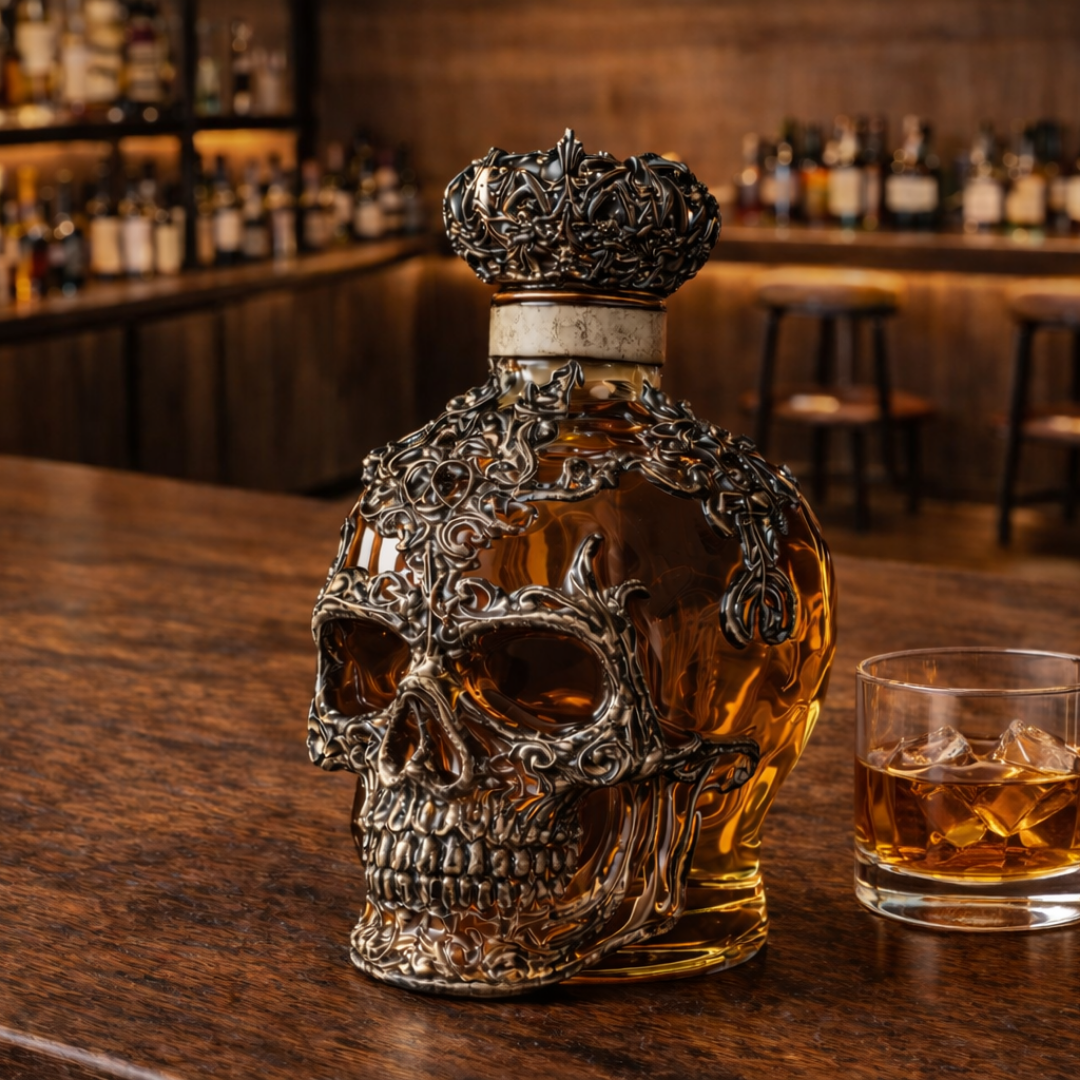 Czaszkowa Karafka do Whisky - Edycja Limitowana