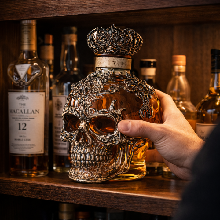 Czaszkowa Karafka do Whisky - Edycja Limitowana