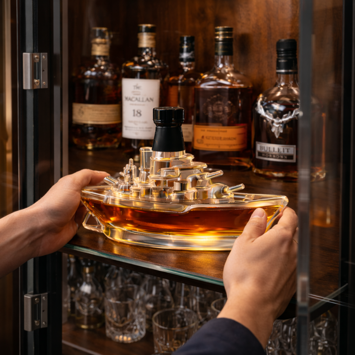 Karafka do Whisky Edycja Morska