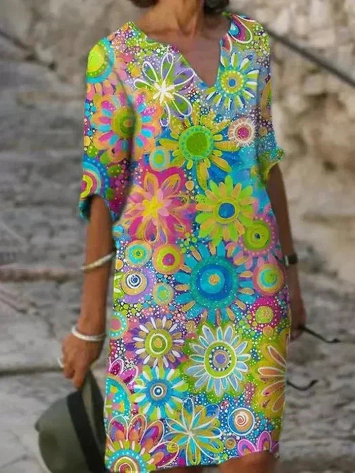 Anouk™ Sukienka Maxi w Żywe Kwiaty
