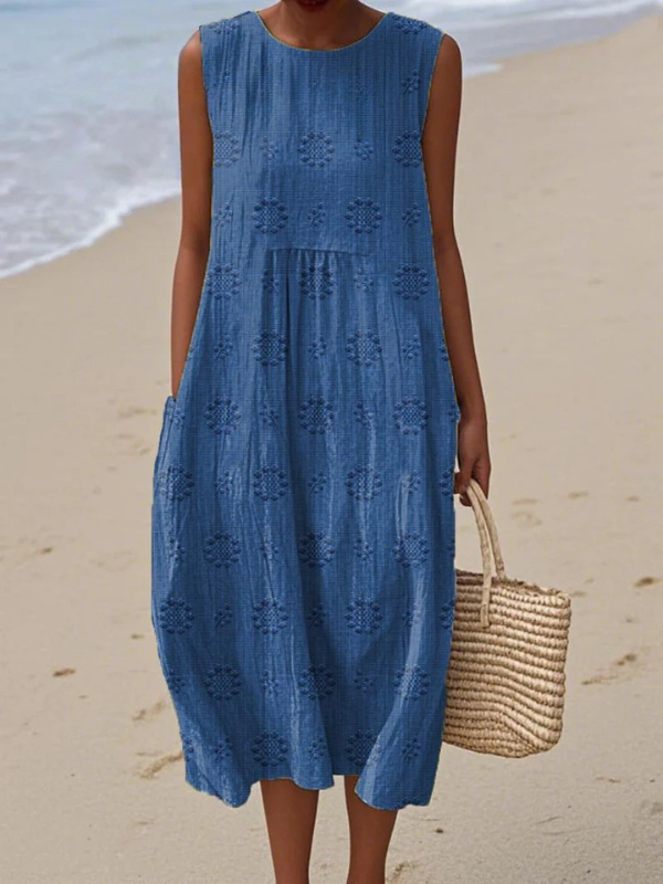 Audrey | Midi Dress with Patterns