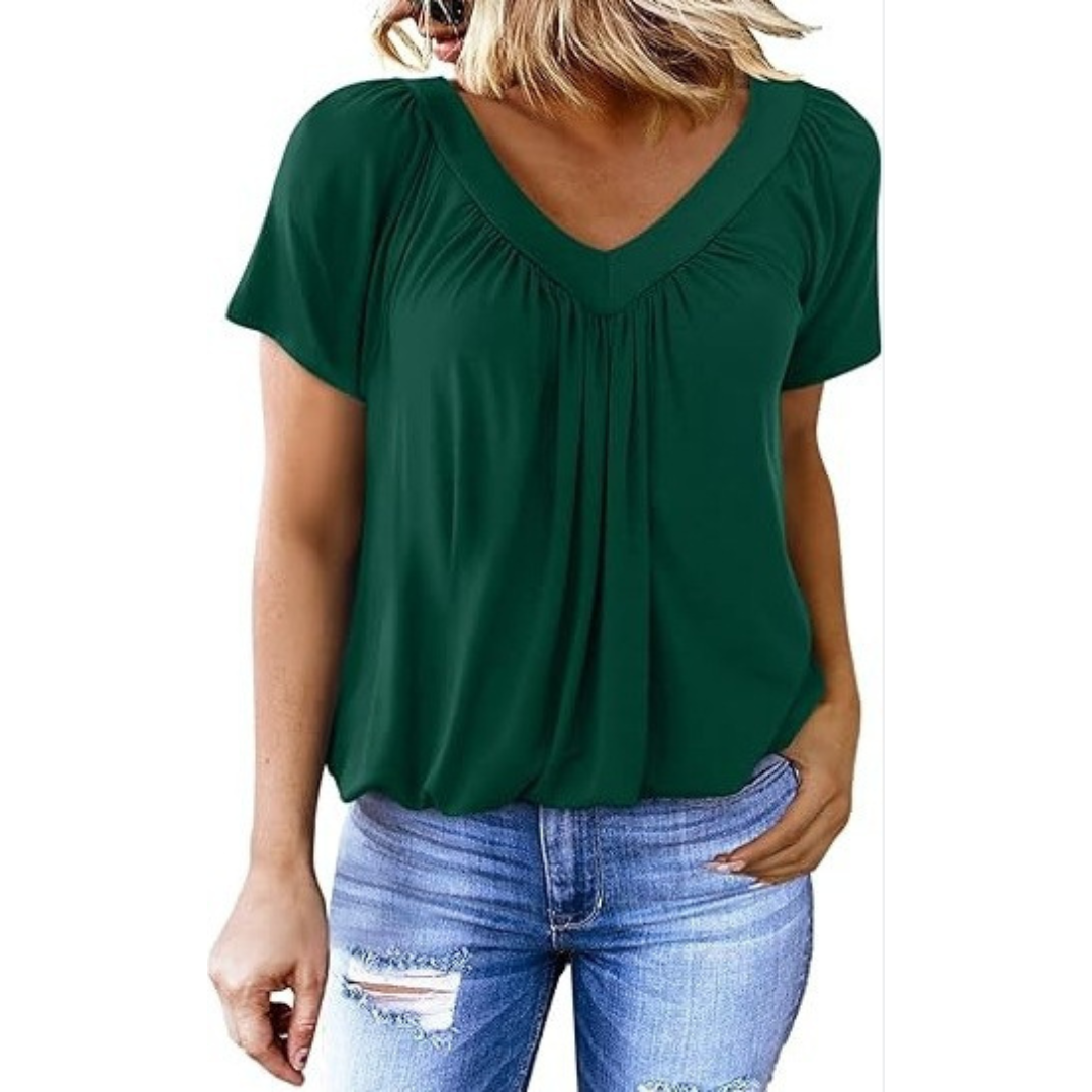 KENNEDY | Relaxed V-Neck Tee