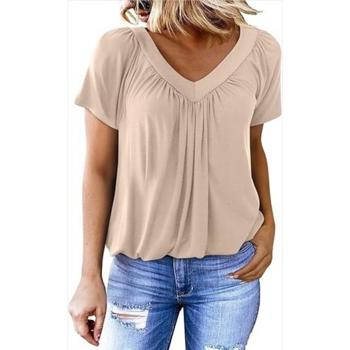 KENNEDY | Relaxed V-Neck Tee