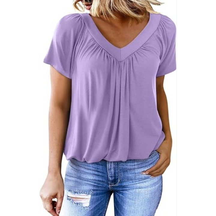 KENNEDY | Relaxed V-Neck Tee