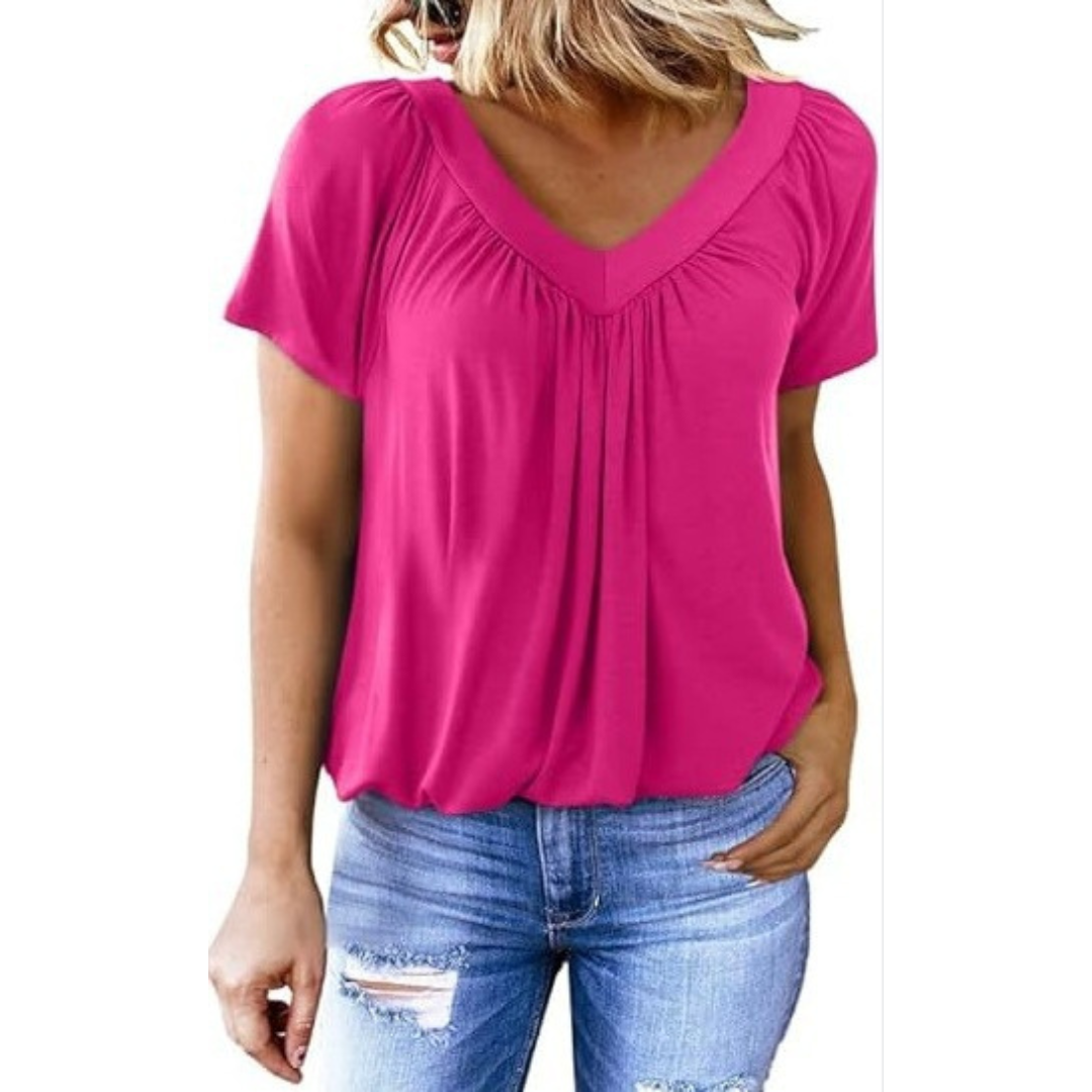 KENNEDY | Relaxed V-Neck Tee
