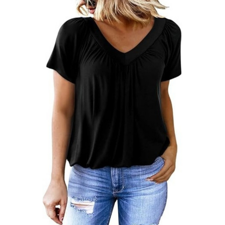 KENNEDY | Relaxed V-Neck Tee