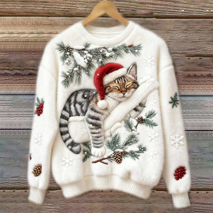 Hera™ | Świąteczny Koci Sweter
