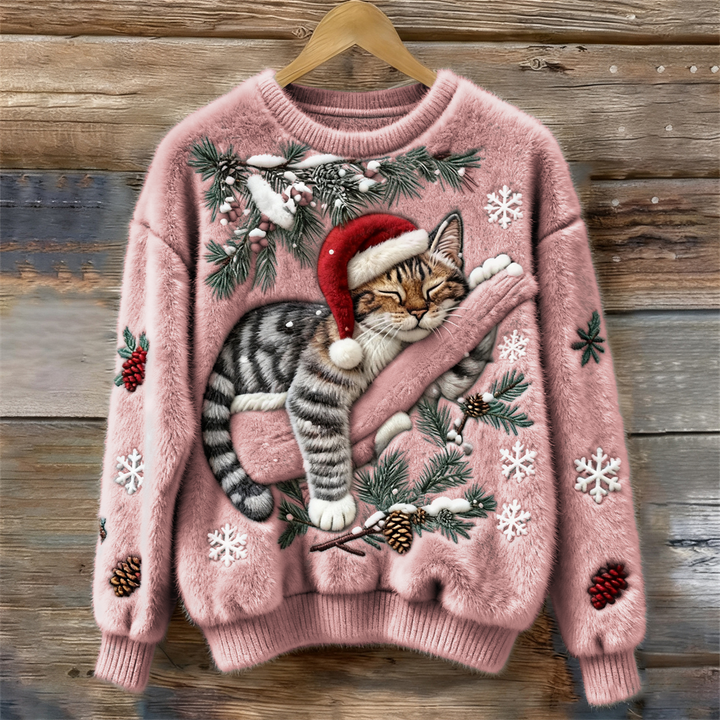 Hera™ | Świąteczny Koci Sweter