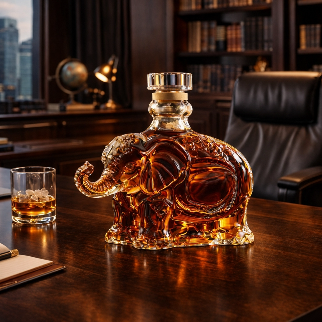 Edycja Słonia - Karafka do Whisky z Unikalnym Designem