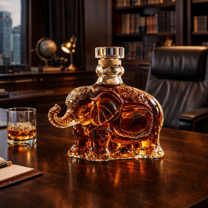 Edycja Słonia - Karafka do Whisky z Unikalnym Designem