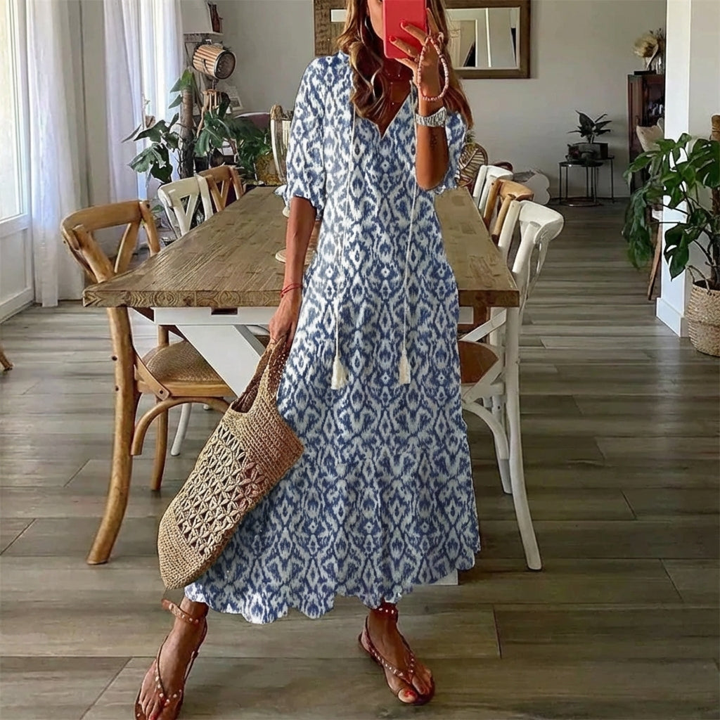 ARIA | Boho Dress with Tummy Coverage