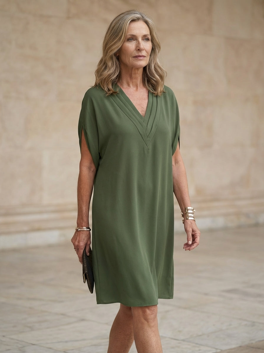 Amélie | Elegancka Sukienka Zakrywająca Brzuch
