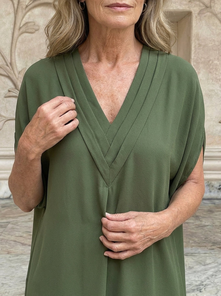 Amélie | Elegancka Sukienka Zakrywająca Brzuch