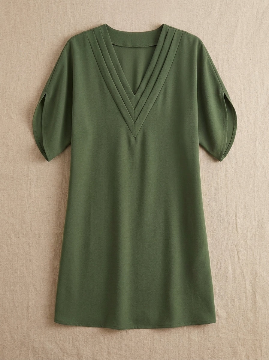 Amélie | Elegancka Sukienka Zakrywająca Brzuch