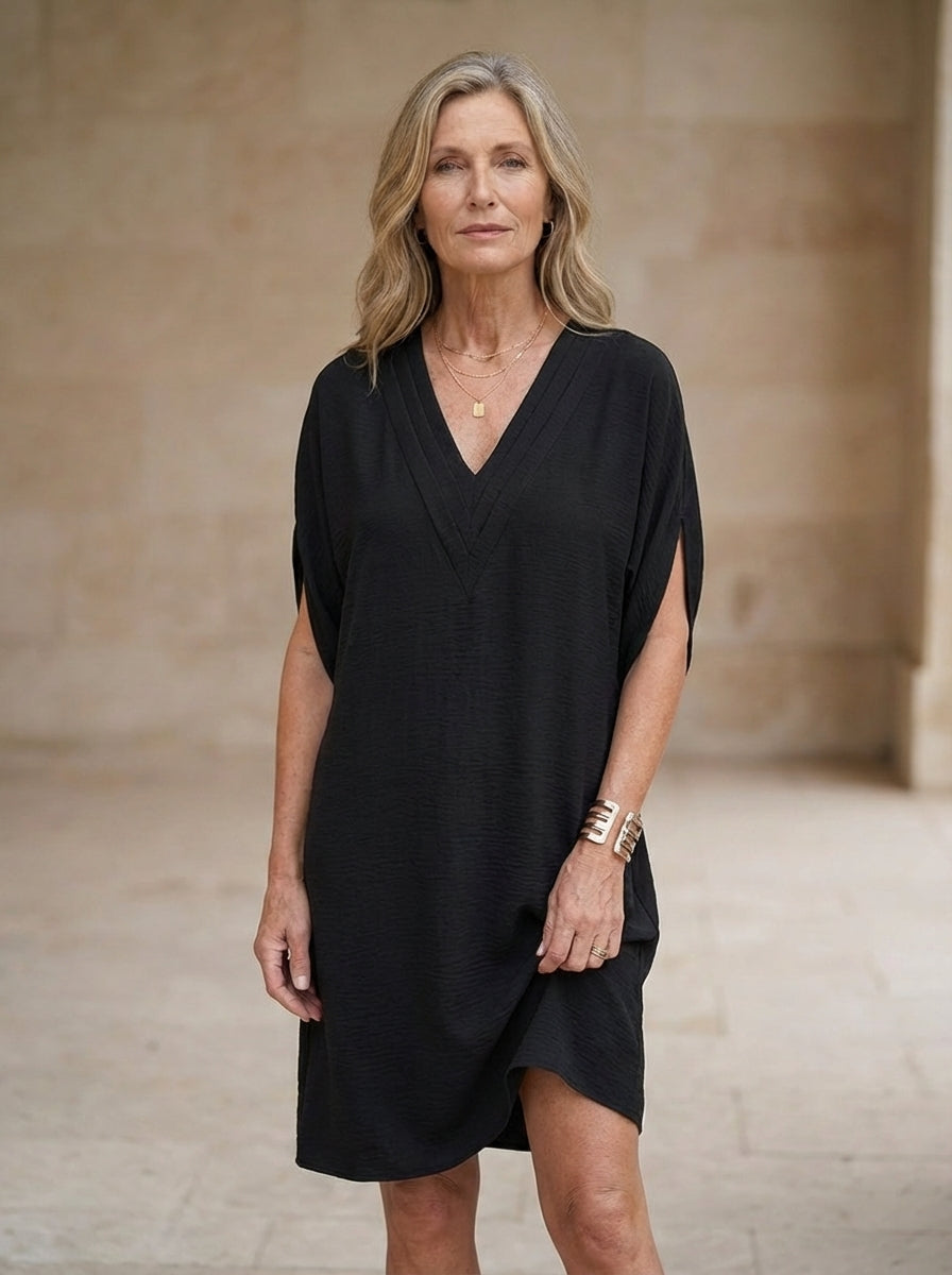 Amélie | Elegancka Sukienka Zakrywająca Brzuch