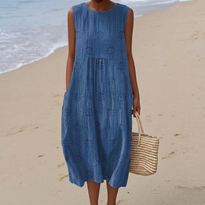 Audrey | Midi Dress with Patterns