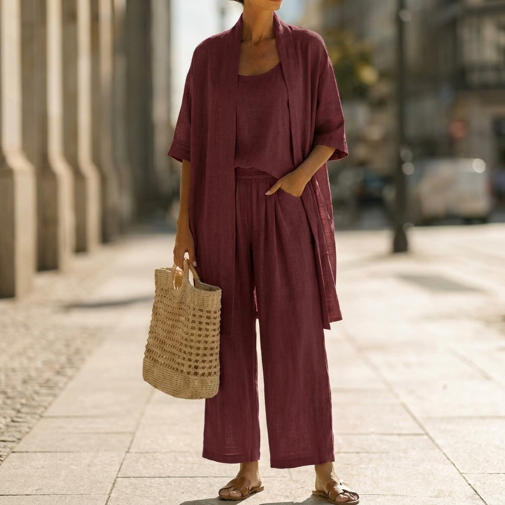 Abigail | Elegancki Trzyczęściowy Zestaw