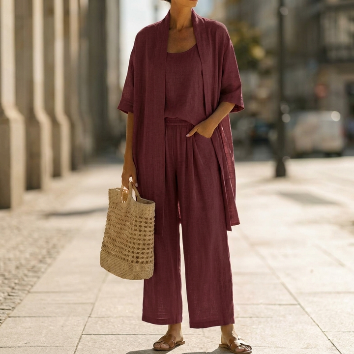 Abigail | Elegancki Trzyczęściowy Zestaw