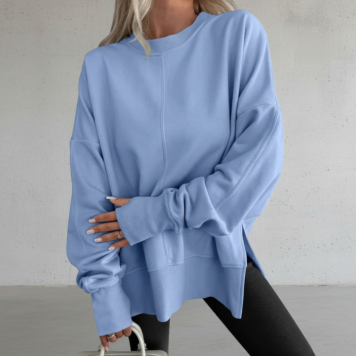 Gena™ | Wygodna, oversize bluza z długim rękawem