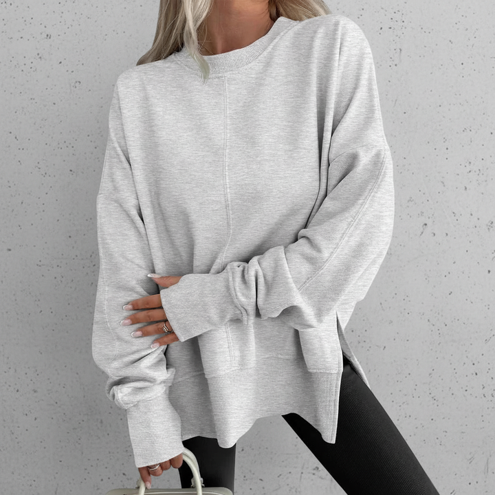 Gena™ | Wygodna, oversize bluza z długim rękawem